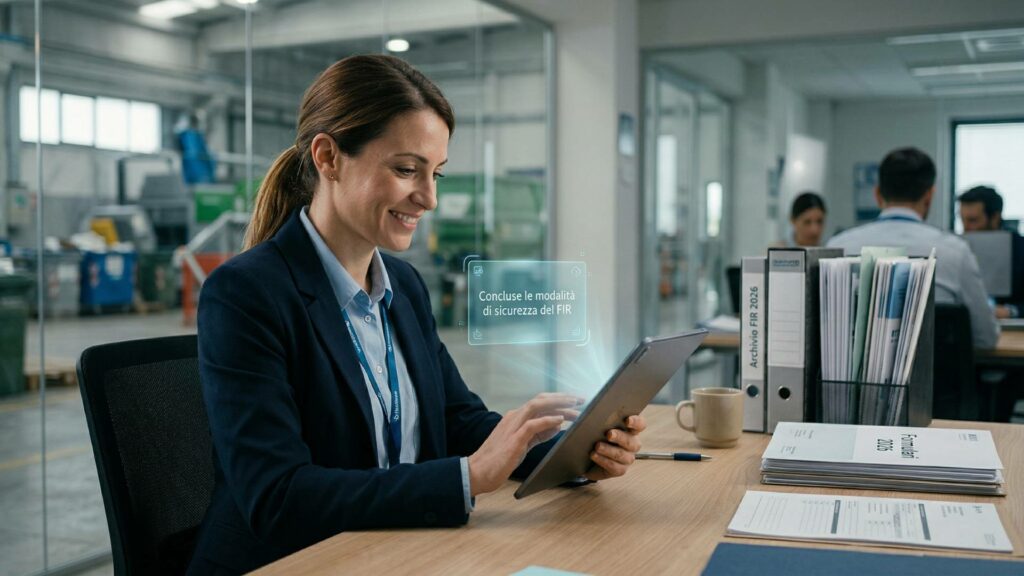 FIR chiusura modalità sicurezza