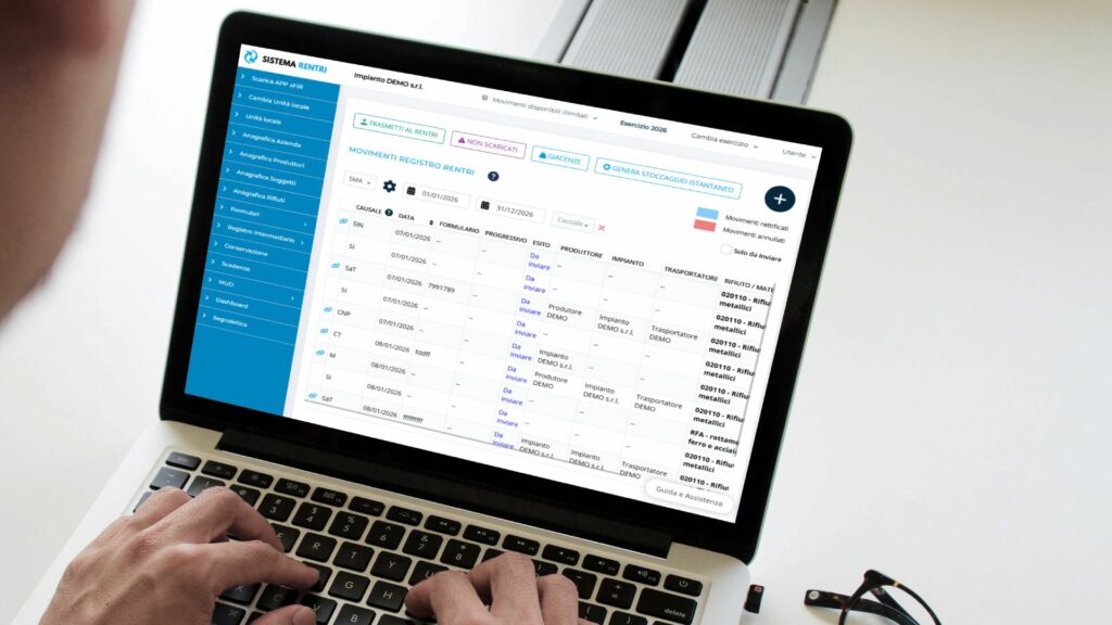 Registro carico scarico rifiuti